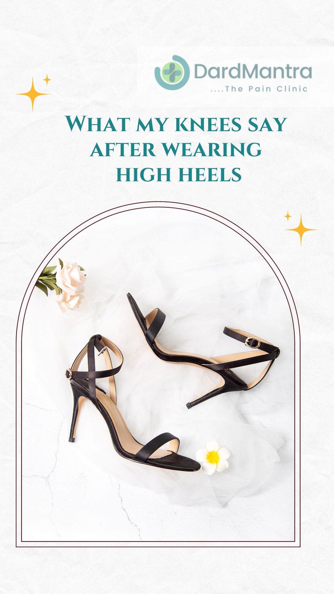 High heels and knee pain